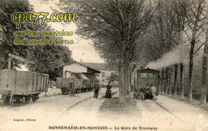 Donnemarie Dontilly (Seine-et-Marne) - La Gare du Tramway