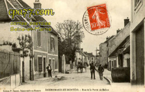 Donnemarie Dontilly (Seine-et-Marne) - Donnemarie-en-Montois – Rue de la Porte de Melun