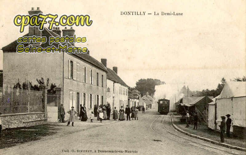 Donnemarie Dontilly (Seine-et-Marne) - Dontilly – La Demi-Lune