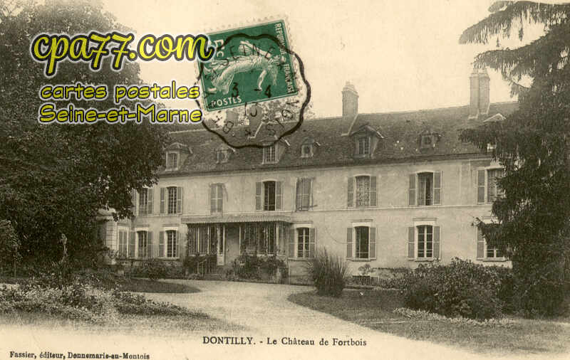 Donnemarie Dontilly (Seine-et-Marne) - Le Château de Fortbois