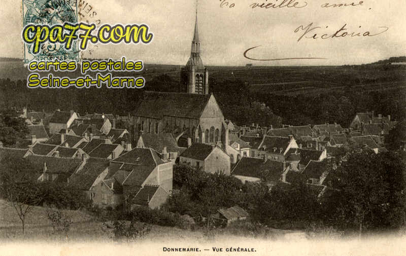 Donnemarie Dontilly (Seine-et-Marne) - Vue générale