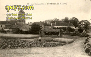 Dormelles (Seine-et-Marne) - Vue d&rsquo;ensemble de Dormelles (S.-et-M.)