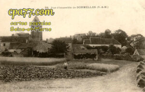 Dormelles (Seine-et-Marne) - Vue d&rsquo;ensemble de Dormelles (S.-et-M.)