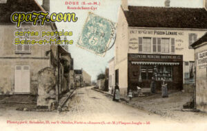 Doue (Seine-et-Marne) - Route de Saint-Cyr