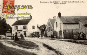 Douy La Ramée (Seine-et-Marne) - Environs de Marcilly – Douy-la-Ramée – Entrée du pays