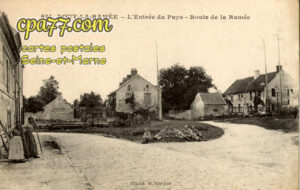 Douy La Ramée (Seine-et-Marne) - L&rsquo;entrée du Pays – Route de la Ramée