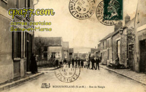 Échouboulains (Seine-et-Marne) - Rue de Nangis