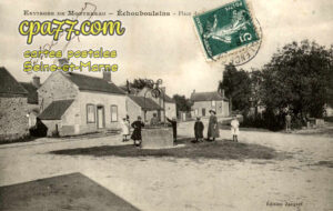 Échouboulains (Seine-et-Marne) - Place du Puits