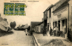 Les Écrennes (Seine-et-Marne) - Route de Villeneuve