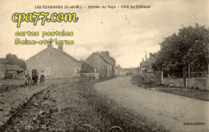 Les Écrennes (Seine-et-Marne) - Entrée du Pays – Côté du Châtelet