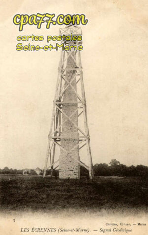 Les Écrennes (Seine-et-Marne) - Signal Géodésique