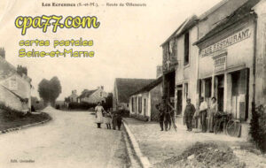 Les Écrennes (Seine-et-Marne) - Route de Villeneuve