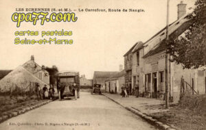 Les Écrennes (Seine-et-Marne) - Le Carrefour, Route de Nangis