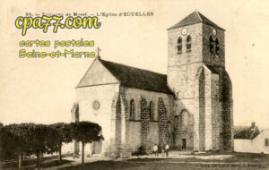 Écuelles (Seine-et-Marne) - Environs de Moret – l&rsquo;Eglise d&rsquo;Ecuelles
