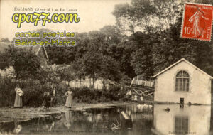 Égligny (Seine-et-Marne) - Le Lavoir