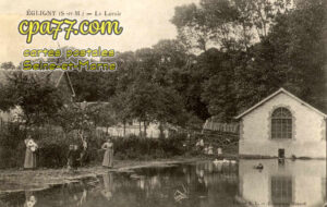 Égligny (Seine-et-Marne) - Le Lavoir