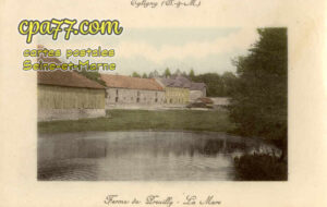 Égligny (Seine-et-Marne) - Ferme de Preuilly – La Mare