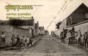 Égligny (Seine-et-Marne) - Route de Montigny-Lencoup