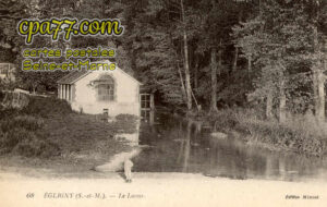Égligny (Seine-et-Marne) - Le Lavoir
