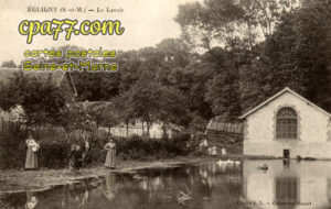 Égligny (Seine-et-Marne) - Le Lavoir