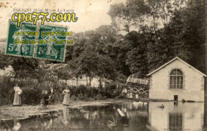 Égligny (Seine-et-Marne) - Le Lavoir
