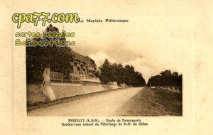 Égligny (Seine-et-Marne) - Preuilly – Route de Donnemarie – Rendez-vous annuel du Pèlerinage de N.D. du Chêne