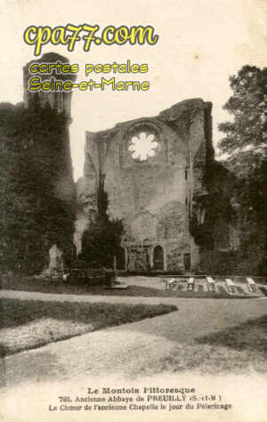Égligny (Seine-et-Marne) - Ancienne Abbaye de Preuilly – Le Cœur de l&rsquo;ancienne Chapelle le jour du Pèlerinage