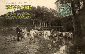 Égligny (Seine-et-Marne) - L&rsquo;Abreuvoir