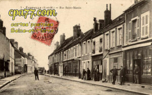 Égreville (Seine-et-Marne) - Rue St-Martin