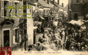 Égreville (Seine-et-Marne) - Cavalcade – Char des Fleurs