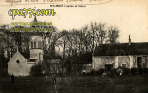 Émerainville (Seine-et-Marne) - L&rsquo;Eglise et l&rsquo;Ecole