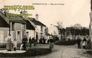 Émerainville (Seine-et-Marne) - Place de la Pompe