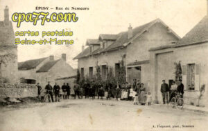 Épisy (Seine-et-Marne) - Rue de Nemours