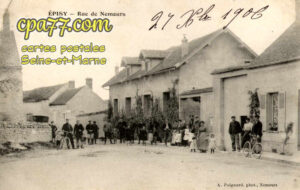 Épisy (Seine-et-Marne) - Rue de Nemours