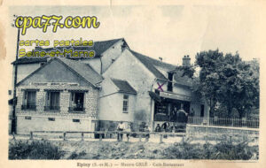 Épisy (Seine-et-Marne) - Maison Gelé – Café-Restaurant
