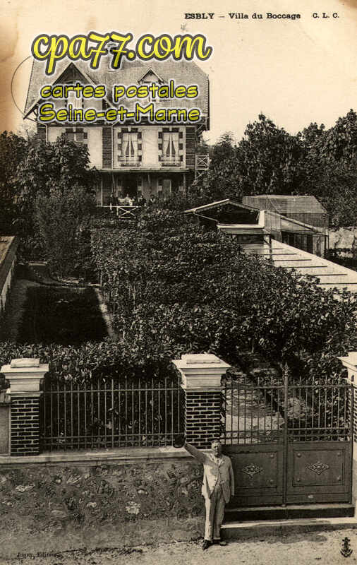 Esbly (Seine-et-Marne) - Villa du Boccage