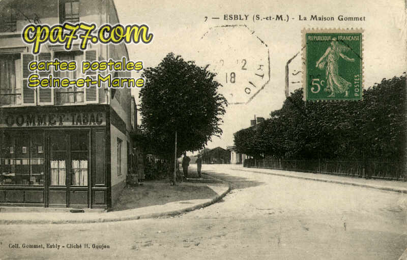 Esbly (Seine-et-Marne) - La Maison Gommet