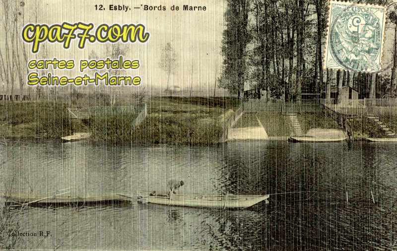 Esbly (Seine-et-Marne) - Bords de Marne