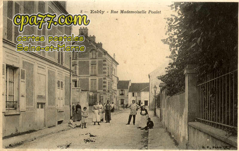 Esbly (Seine-et-Marne) - Rue Mademoiselle Poulet
