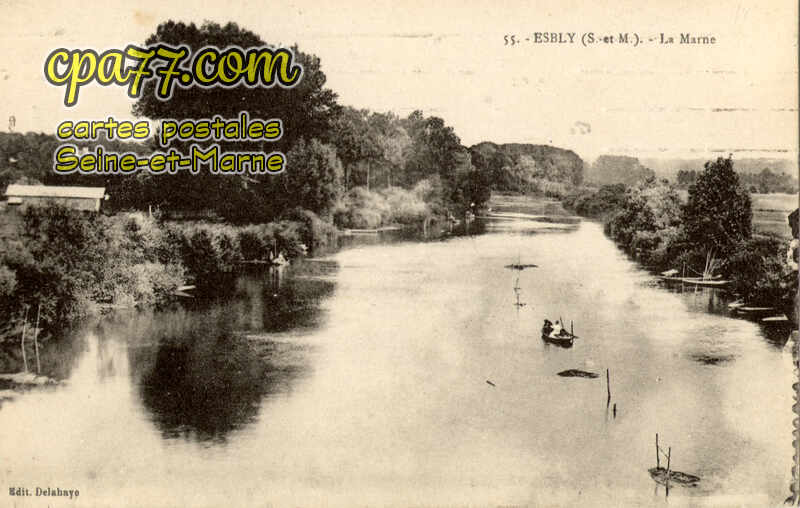 Esbly (Seine-et-Marne) - La Marne