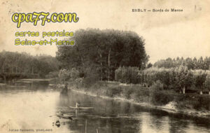 Esbly (Seine-et-Marne) - Bords de Marne