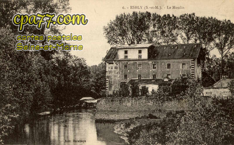 Esbly (Seine-et-Marne) - Le Moulin