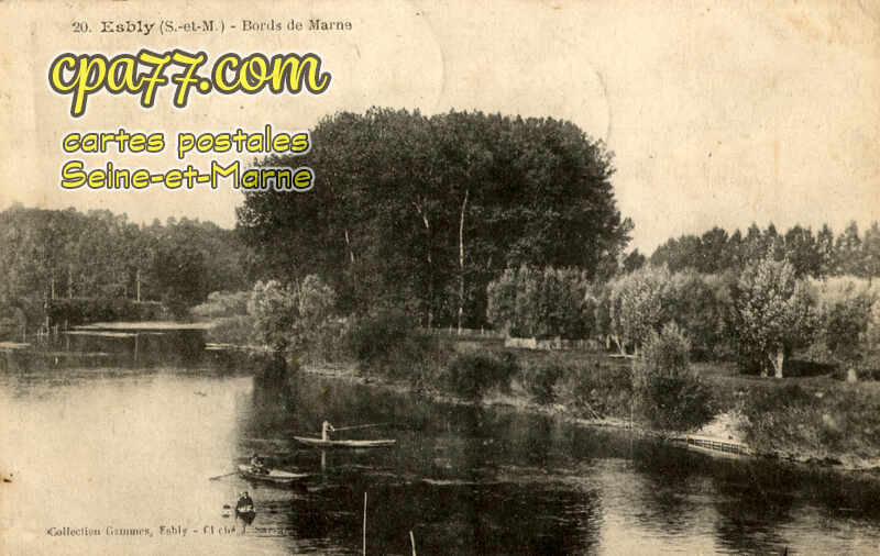 Esbly (Seine-et-Marne) - Bords de Marne