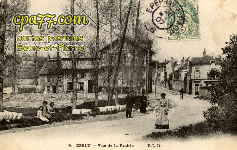 Esbly (Seine-et-Marne) - Vue de la Prairie