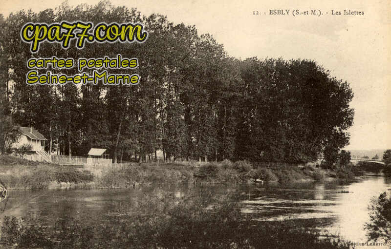 Esbly (Seine-et-Marne) - Les Islettes