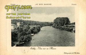 Esbly (Seine-et-Marne) - Vue sur la Marne