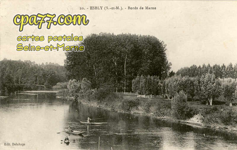 Esbly (Seine-et-Marne) - Bords de Marne