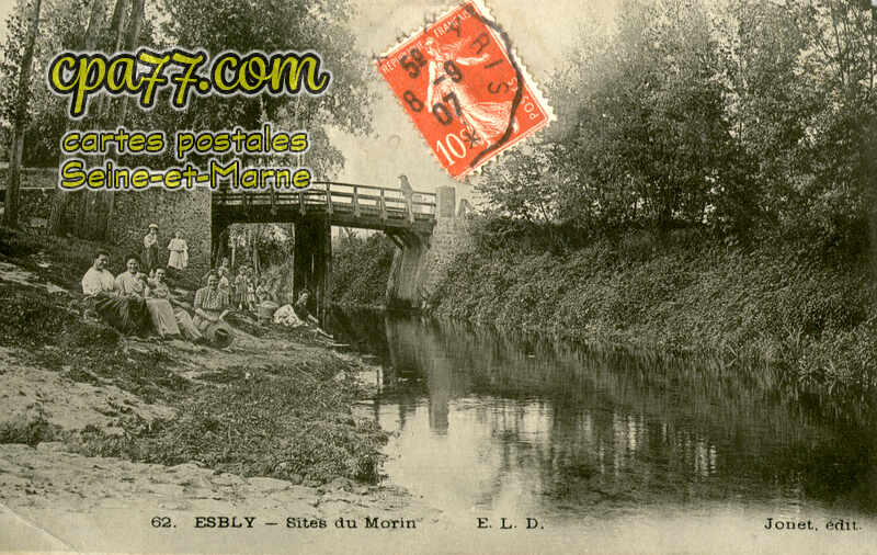 Esbly (Seine-et-Marne) - Sites du Morin