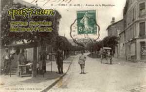 Esbly (Seine-et-Marne) - Avenue de la République
