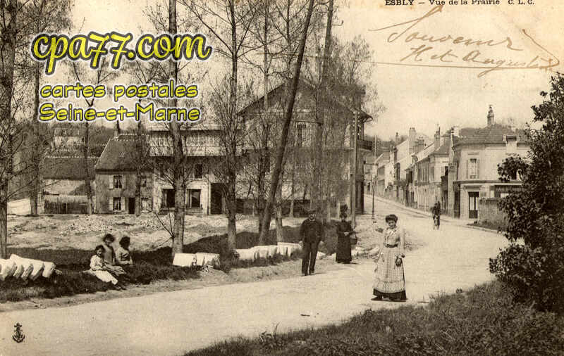 Esbly (Seine-et-Marne) - Vue de la Prairie